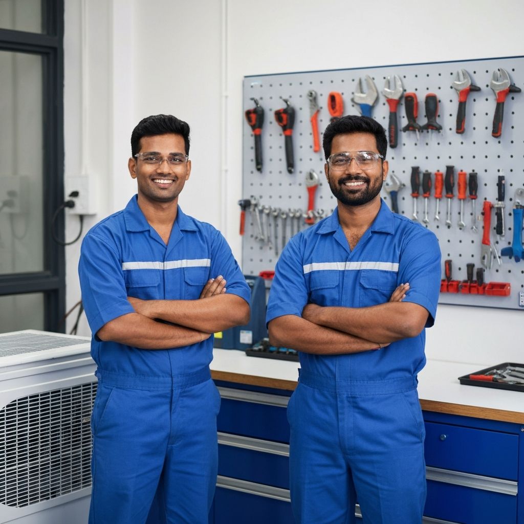 TEJAL REFRIGERATION team of expert technicians